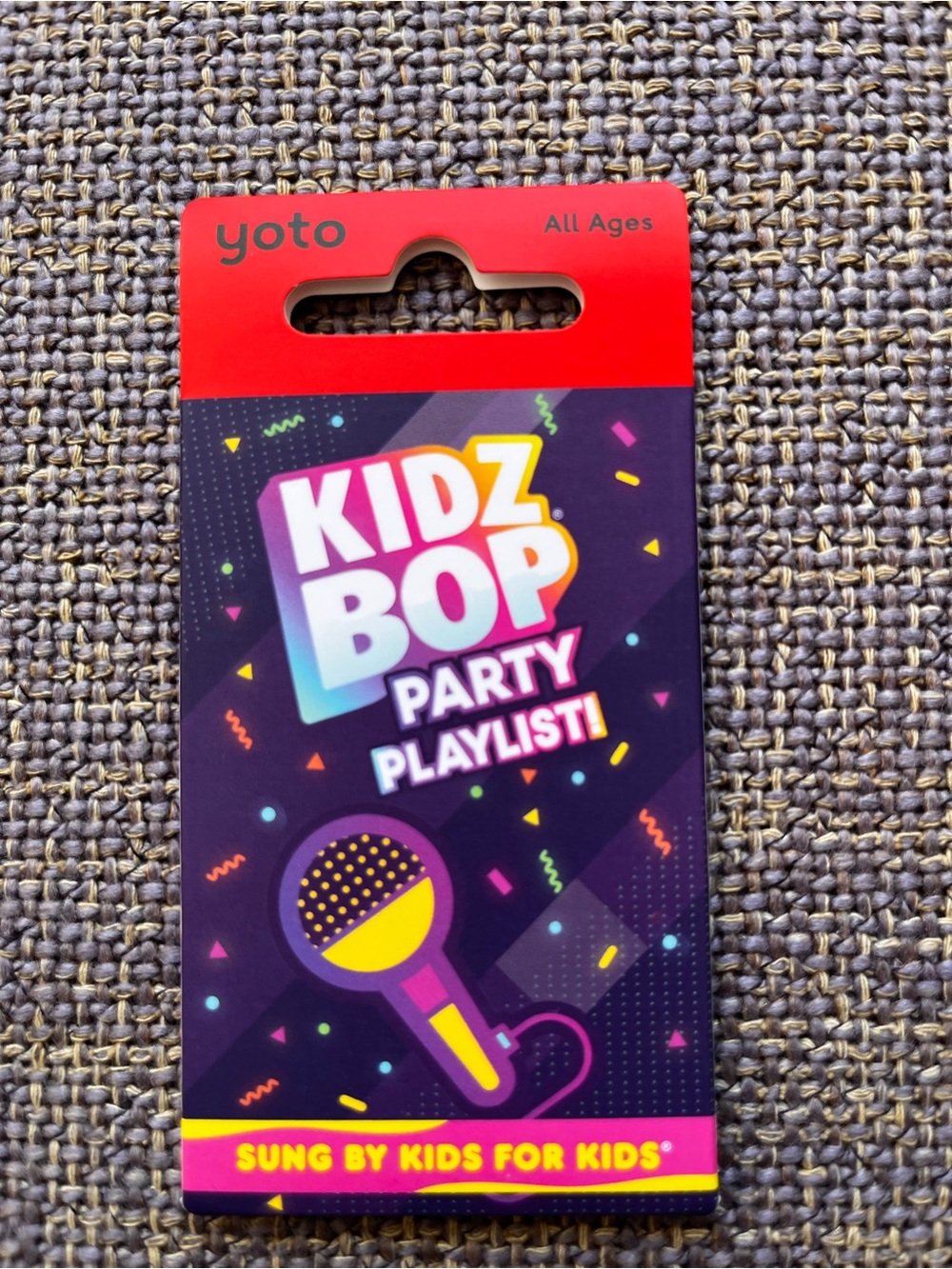 HTF** Yoto YOTO 🎶 Kidz Bop Party Playlist Card -  Not Sold in Canada